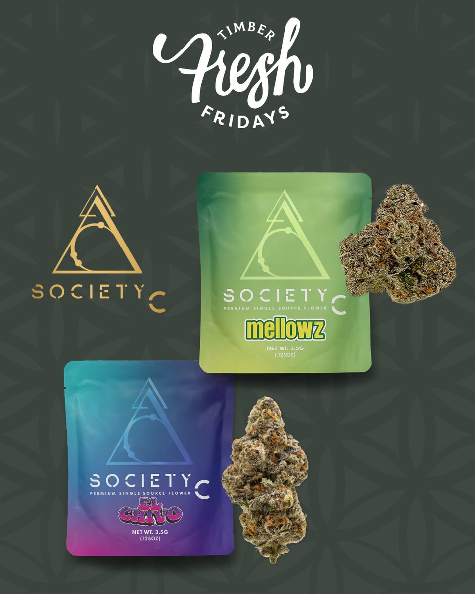 Fridays are always fresh at Timber 🍃 🆕 bags on the shelf from @highminded_canna and <a href="/thesocietyc/">The Society C</a>