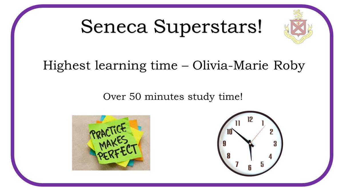 ByrchallScience's tweet photo. Well done to last week's Year 10 Seneca Superstars, Olivia-Marie and Robert! @byrchall https://t.co/Gl0z8Nrw7R