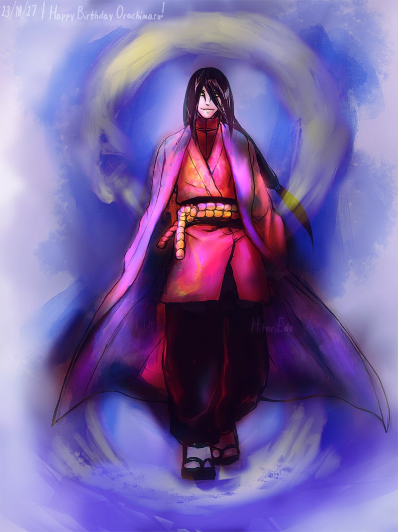 Another year, another creation! 23/10/27 | [Do not repost my art] #NARUTO #Orochimaru #fanart