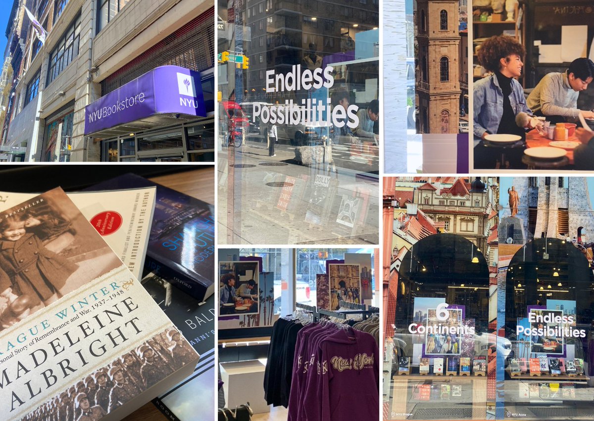 Looking for your next read? 👀📚

Come down to the NYU bookstore and immerse yourself in our global destinations through a carefuly curated selection of books. While you are there explore our study away apparel for inspiration for your next adventure!

#booktok #goodreads