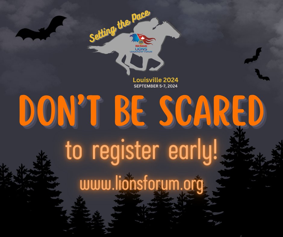 LionsForum's tweet photo. Registration for the 2024 USA/Canada Lions Leadership Forum in Louisville, Kentucky, is open. Don't be afraid to sign up early and save on registration fees. https://t.co/ZHqTOW86V5