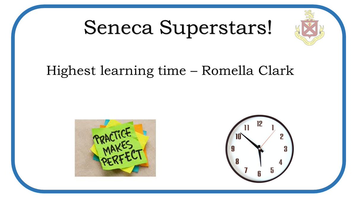 ByrchallScience's tweet photo. Well done to last week's Year 11 Seneca Superstars, Rainah and Romella! @byrchall https://t.co/9MbdaWqB3V