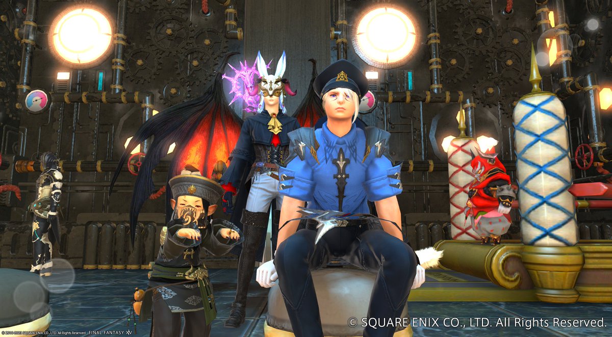 PixelartF's tweet photo. Comet Place Company ハロウィン2023
#CMTP
#NoMacroStrike
#SuperLooseHighSocks
Blacksun/6.5済/ #meteorDC #FF14 https://t.co/E8TGA1Wo4i