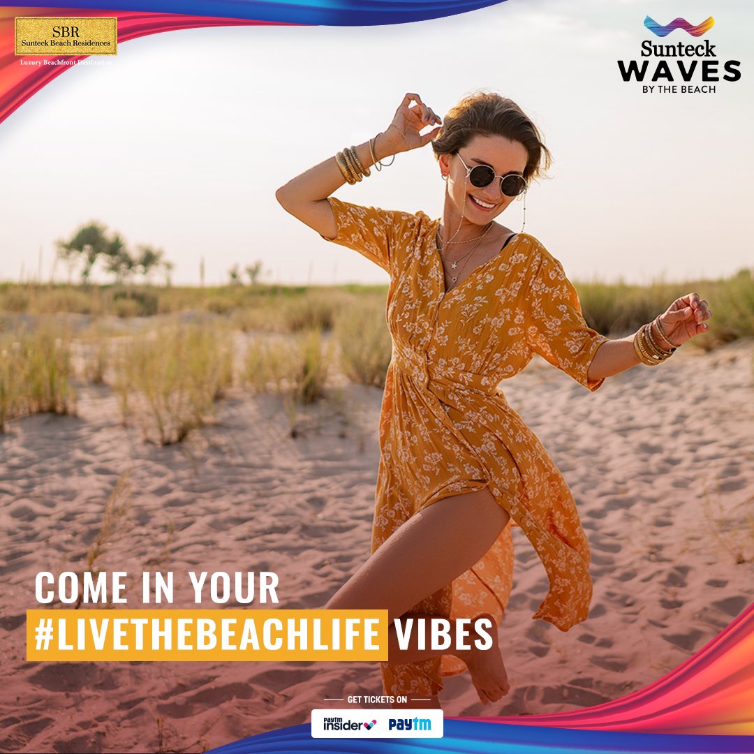 Here are some outfits you can pick to match the vibes at Waves! Book your tickets exclusively from the link below. insider.in/sunteck-waves-… #SunteckRealty #Sunteck #SunteckWaves #SunidhiChauhan #AmitTrivedi #Concert #BeachFest #Fun #Music #Food #WavesOfFunAtSunteck