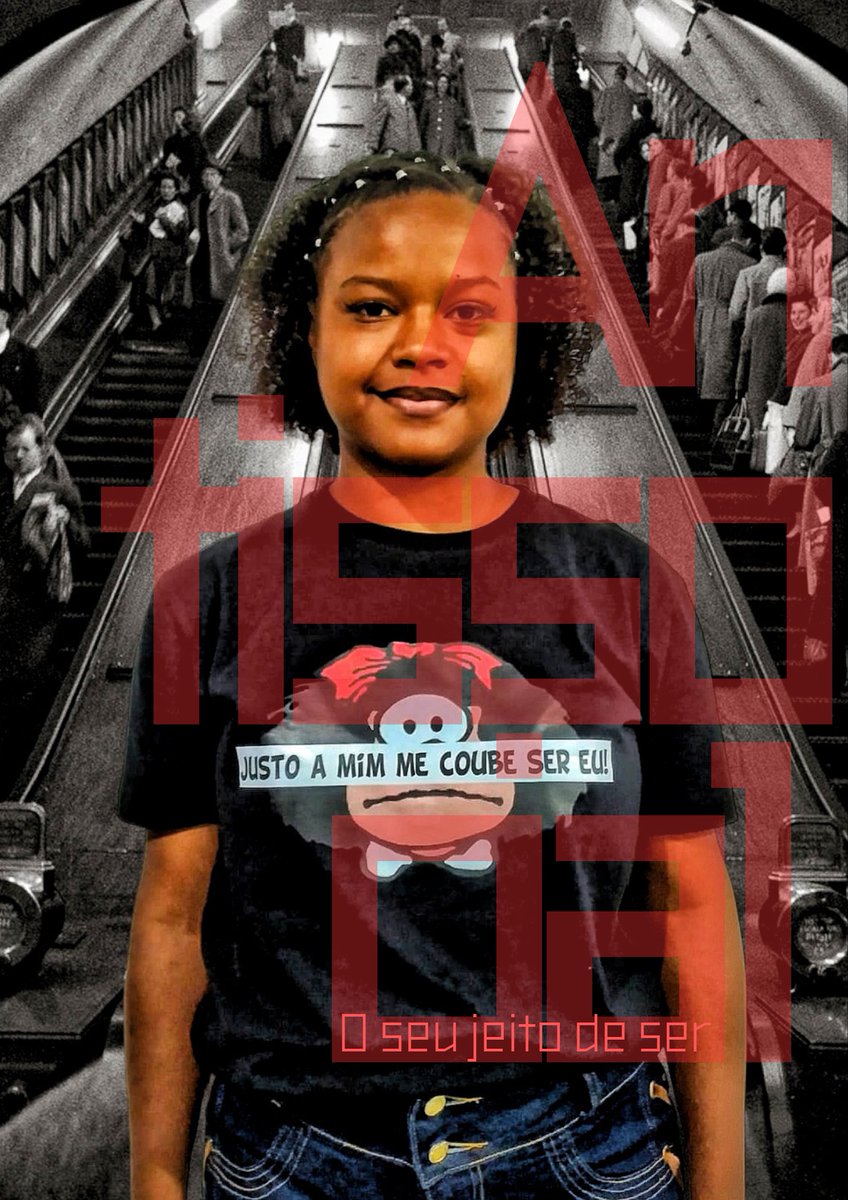 sem_rpreso's tweet photo. Todos temos algo a dizer.
Antissocial 
Do seu jeito.
A Gabriela é  uma de nossas participantes do concurso A PRESENÇA NEGRA EM LONDRINA. 
Ficou em segundo lugar com seu autorretrato. 
A ANTISSOCIAL está onde há debates.
 #lei10639 #camiseta #ficaartePR
@antissocial_clothing https://t.co/MlAmZF3pwj