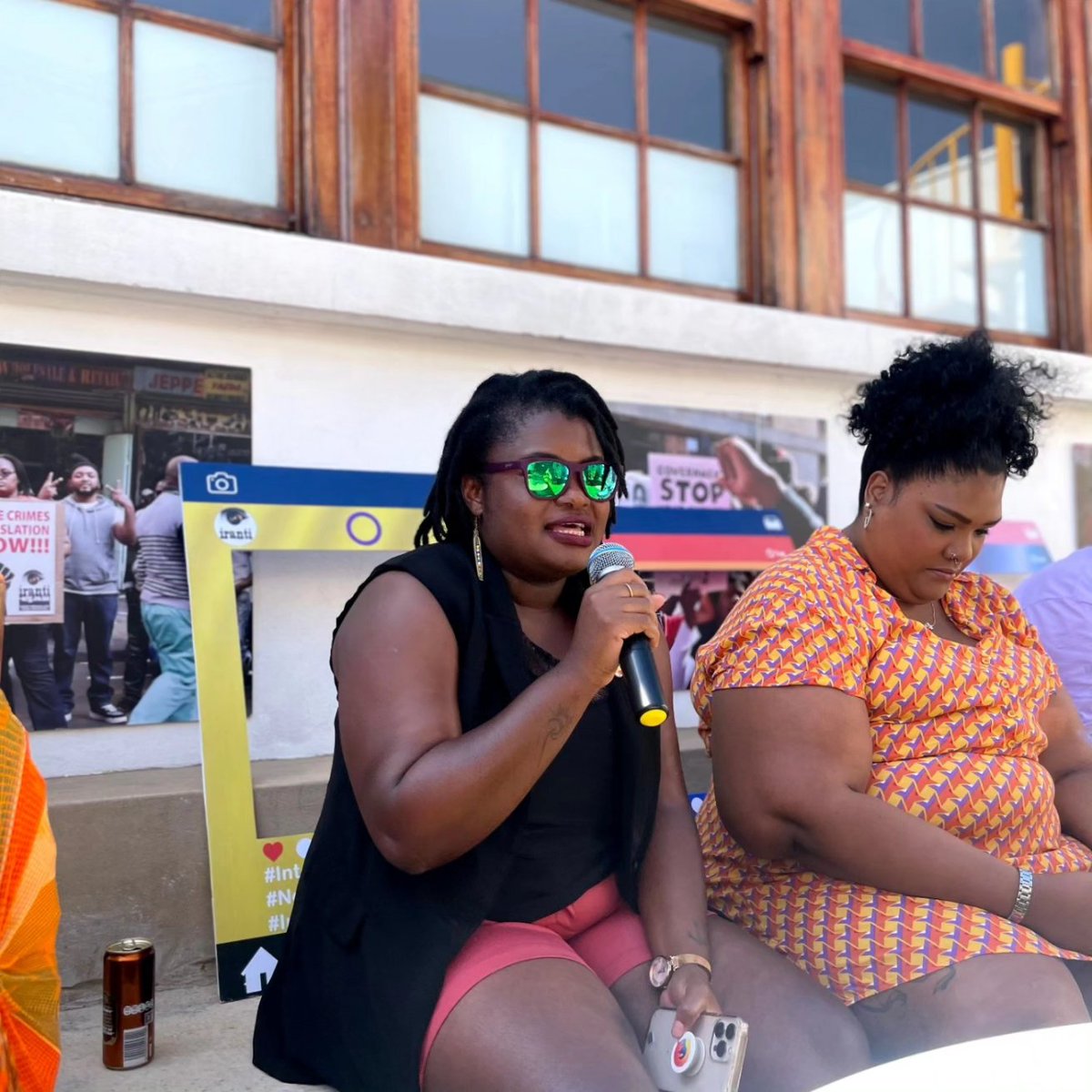 HOLAAfrica's tweet photo. Some moments from our #LiveOutProud event today with @irantiorg. Talking about all things being queer and online.
This was a beautiful time of coming together. #PrideSA https://t.co/2XswyxQGm2