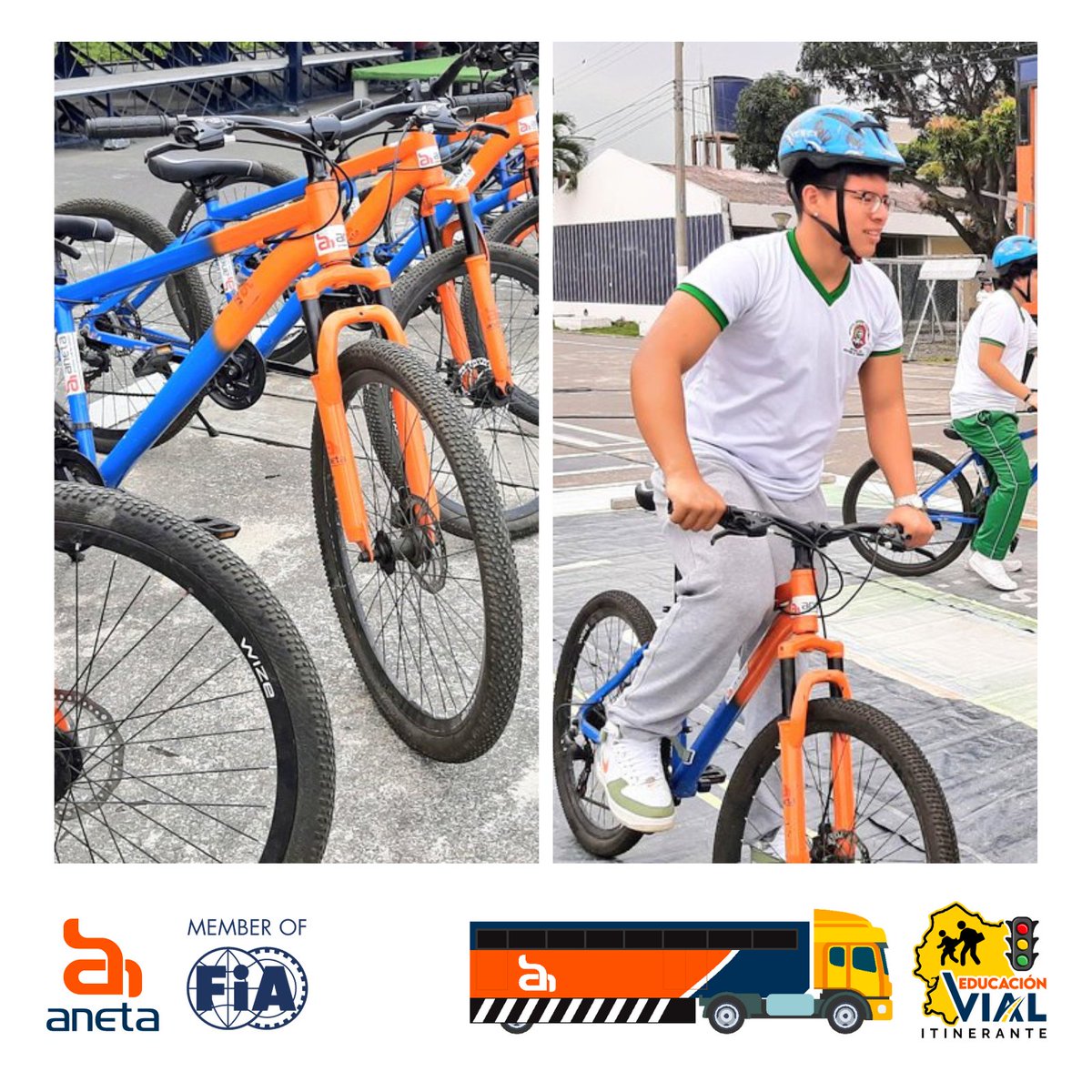 A lo largo del mes de octubre, hemos estado activamente involucrados con nuestra #UnidaddeEducaciónVial 🚌, colaborando estrechamente con estudiantes de colegios en #SantoDomingo   

No olvides estaremos hasta el 01 de Noviembre 📷#SeguridadVial #ANETA #EducaciónVial #UVI