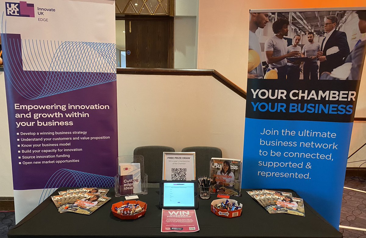 WNYChamber's tweet photo. This evening @YNYChamber are #supernetworking at #YNYBusiness23 with @innovateuk come and say hi to the team @lizw_wnychamber @WnyDonna & Kris https://t.co/WtU0gG145A