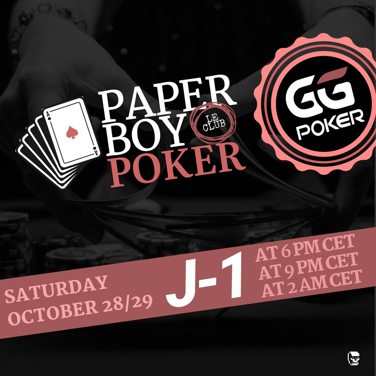 paperboy_club's tweet photo. 🃏 Here are the prizes to be won at tomorrow's poker tournament.

3 x @Deadmigos_NFT 
3 x @notdead1974 
3 x Frame personalized

#PaperboyClub #GenuineUndead #Paperboyz #Poker #web3 https://t.co/T644B23O14