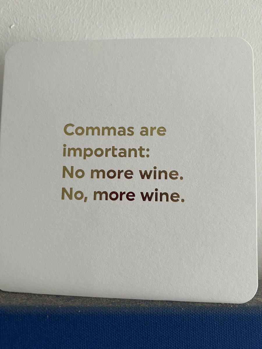 _Reading_Rocks_'s tweet photo. As a bit of a grammar and punctuation geek, this is a good b’day card!!! https://t.co/WxhHKQ7qTc