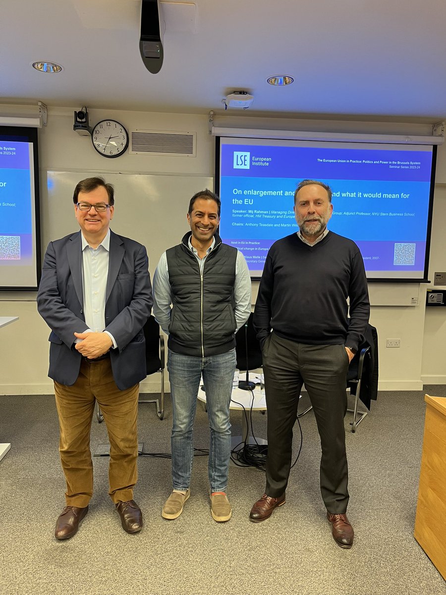 MartinWestlake's tweet photo. #MijRahman, Managing Director, #EurasiaGroup, on the ramifications of #enlargement and #Ukraine for the #EU, at the #LSE’s #EuropeanInstitute. https://t.co/pDErrnagZV