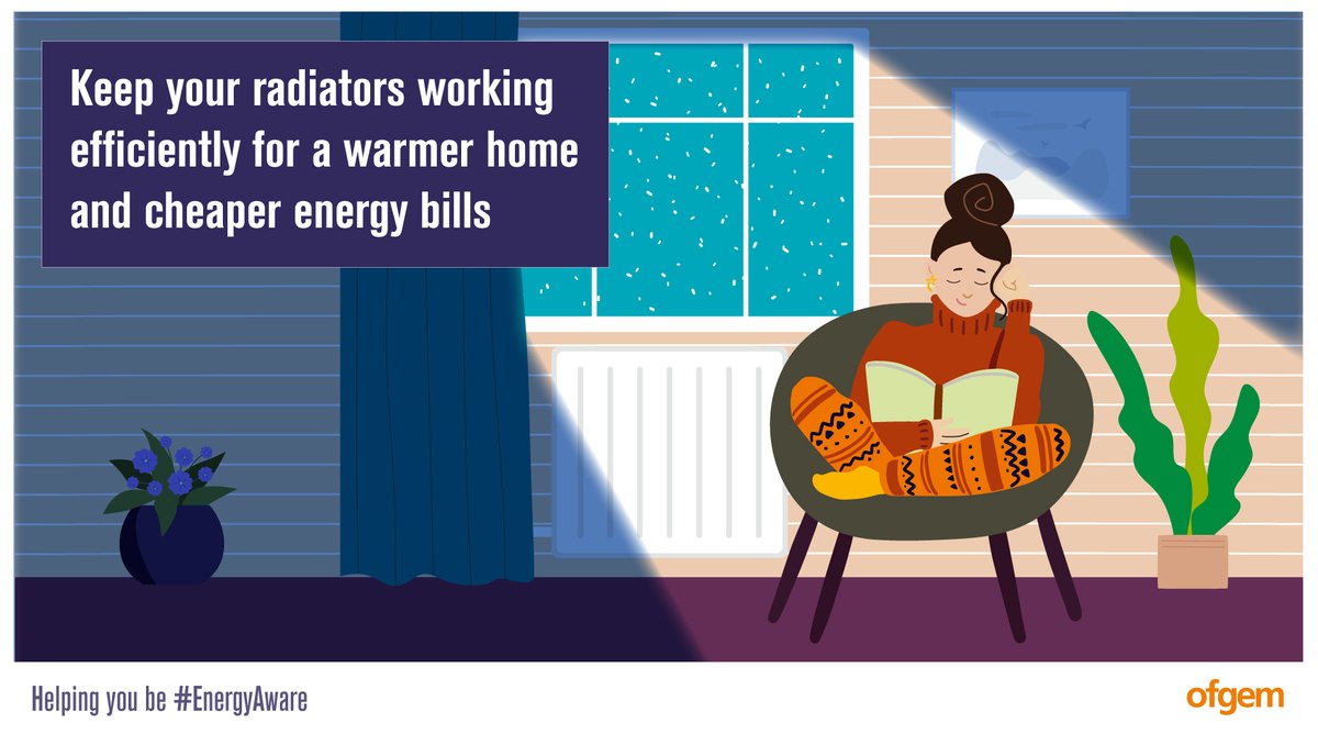 Are you thinking of ways to be more energy efficient? You could bleed your radiators to keep them working efficiently for a warmer home and cheaper energy bills.

Helping you to be more #energyaware