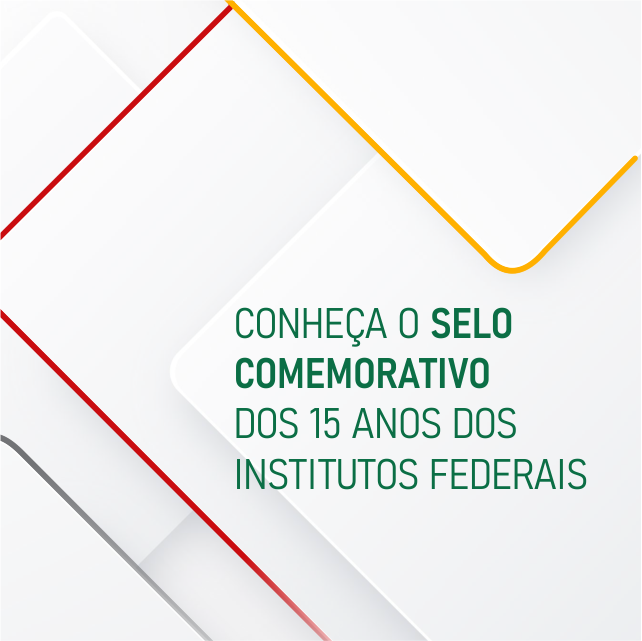 💡 Conheça o Selo Comemorativo dos 15 Anos dos Institutos Federais! 🎉

Deslize para descobrir a inspiração por trás desta arte incrível!

Quer saber mais e participar da celebração?

Visite 15anos.redefederal.org.br. Estamos ansiosos para ouvir sua história! 🌟

#15AnosIFs