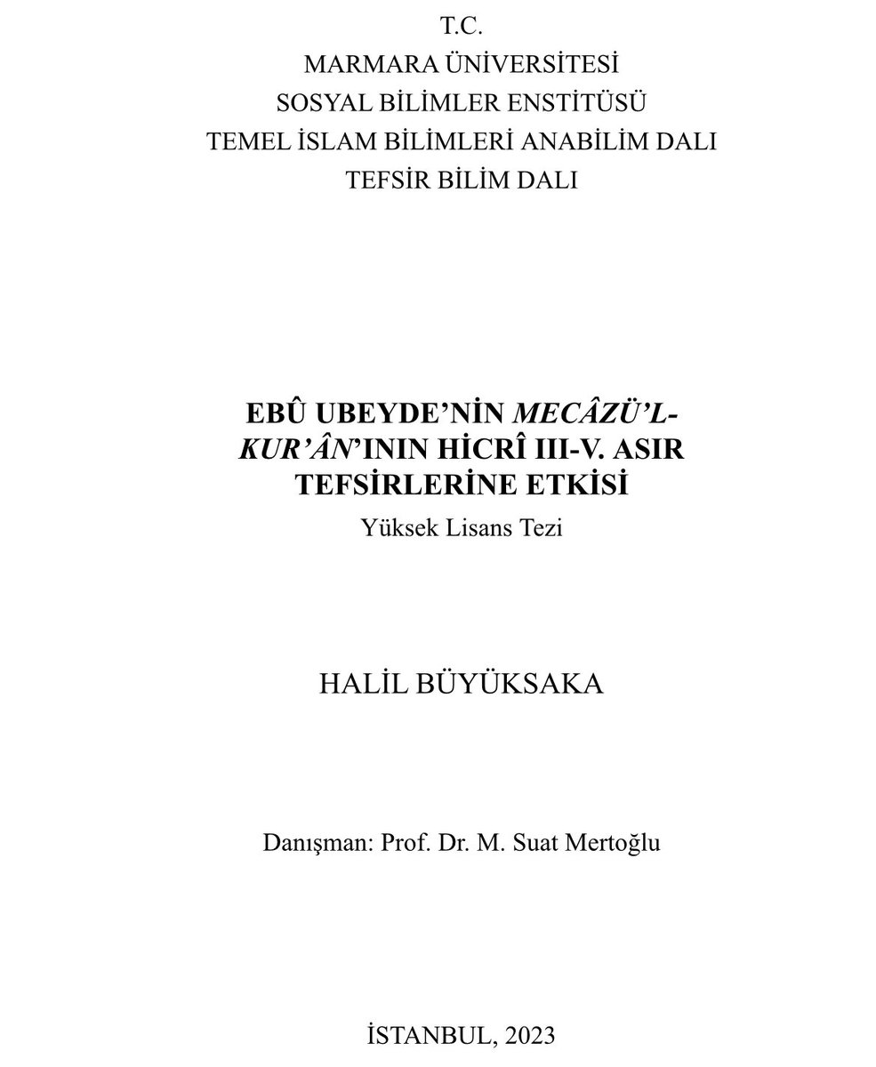 halilbyksaka's tweet photo. Bugün itibariyle talebelik dönemimde bir aşamayı daha geçmiş oldum. Değerli hocam Prof. Dr. M. Suat Mertoğlu danışmanlığında Yüksek Lisans tezimi tamamlayıp başarıyla savunmasını yaptım. Bu süreçte yanımda olan ve desteklerini esirgemeyen tüm sevdiklerimden Allah razı olsun. https://t.co/cO9X4juJ9C