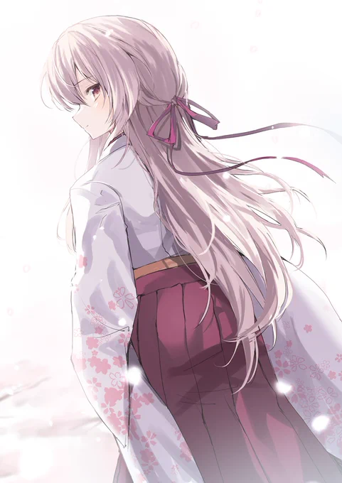 花の野に咲くうたかたのの桜花 