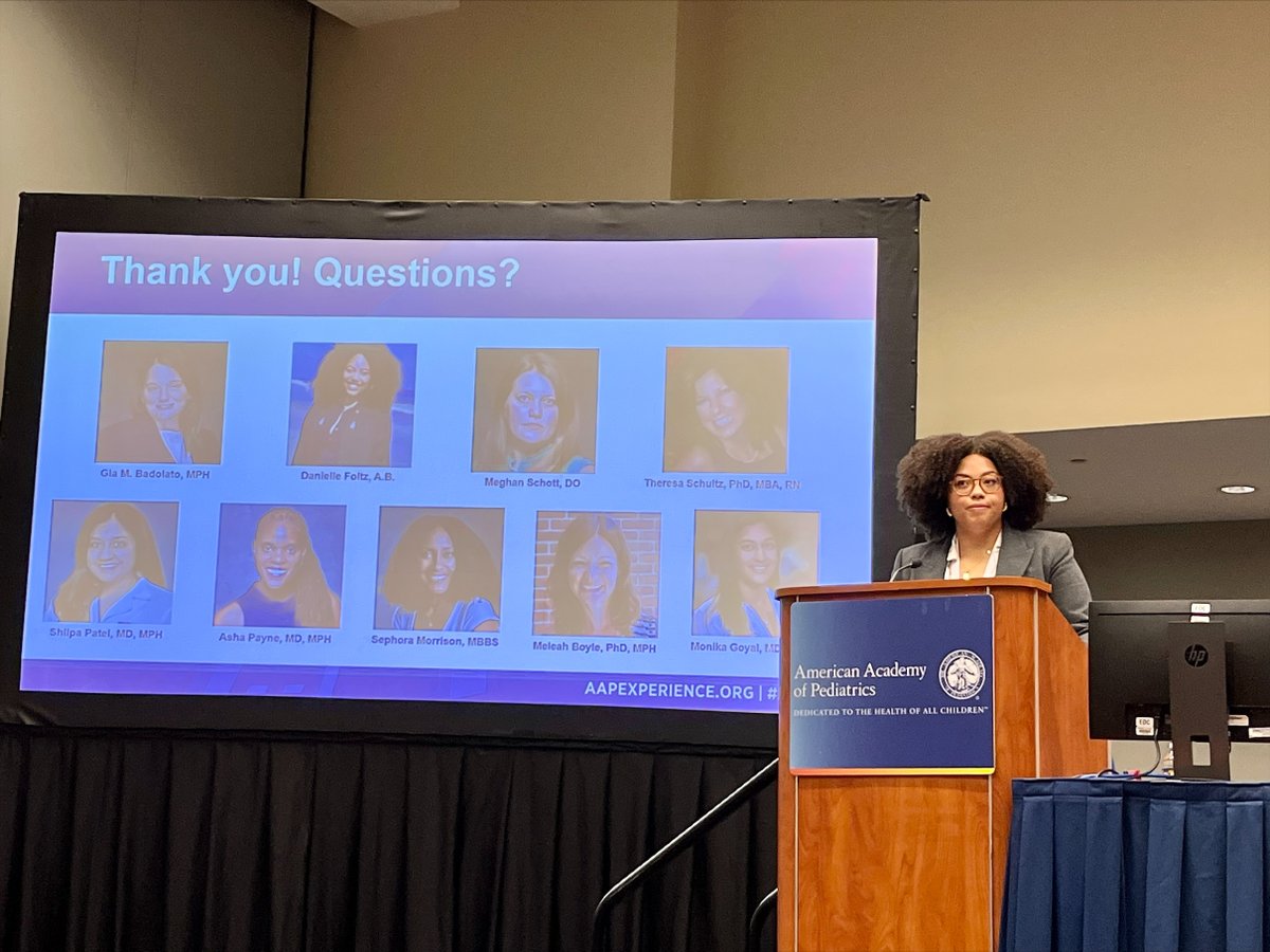 Congratulations to ADAPT team member Danielle Foltz for her presentation at the #AAP2023 National Conference! Our team is working to examine racial and ethnic differences in the how behavioral health flags are used in the pediatric ED.
