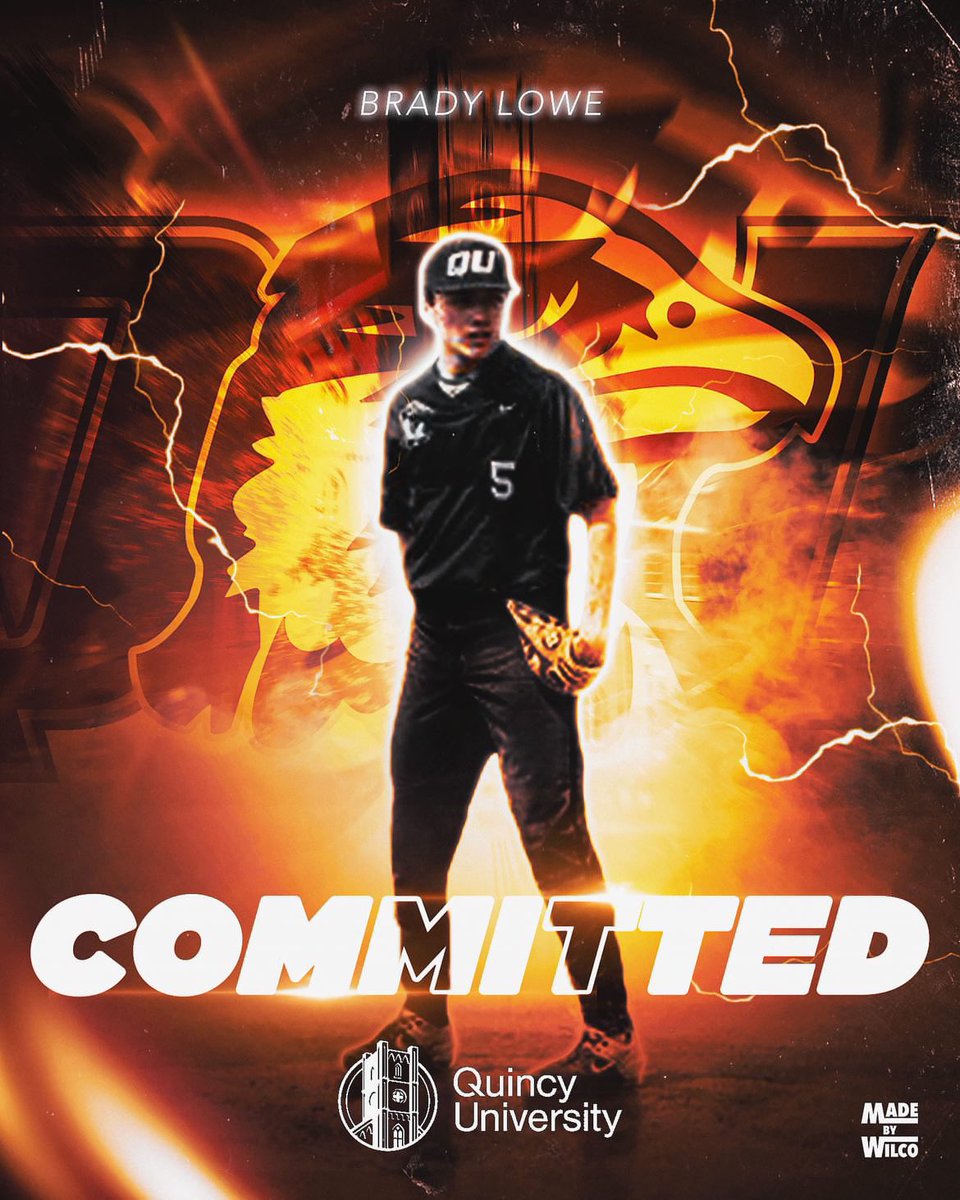 Brady Lowe (@bradylowe05) on Twitter photo Excited to announce my commitment to Quincy University. I want to thank my family, and all my coaches and teammates who have helped me get to this point. <a href="/QUHawksBaseball/">Quincy University Baseball</a> <a href="/XCELPerform_/">XCEL Performance</a> <a href="/qhs_baseball/">QHS Baseball</a>
<a href="/RBCPrime2023/">RBC Prime 2023</a> Excited to announce my commitment to Quincy University. I want to thank my family, and all my coaches and teammates who have helped me get to this point. <a href="/QUHawksBaseball/">Quincy University Baseball</a> <a href="/XCELPerform_/">XCEL Performance</a> <a href="/qhs_baseball/">QHS Baseball</a>
<a href="/RBCPrime2023/">RBC Prime 2023</a>