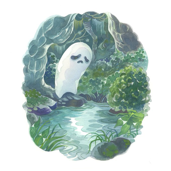 「瞑目 幽霊」のTwitter画像/イラスト(新着)｜3ページ目