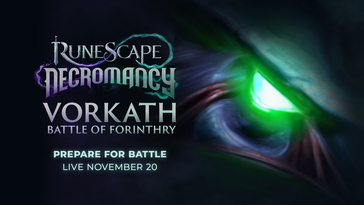 RuneScape's tweet photo. Ready your fortress on November 20th... https://t.co/oYIT9JjwOR