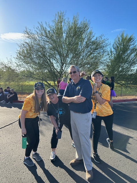 Woot Woot...Anthem School having fun at the BCHS Homecoming Parade.  GO JAGS!!! #jags