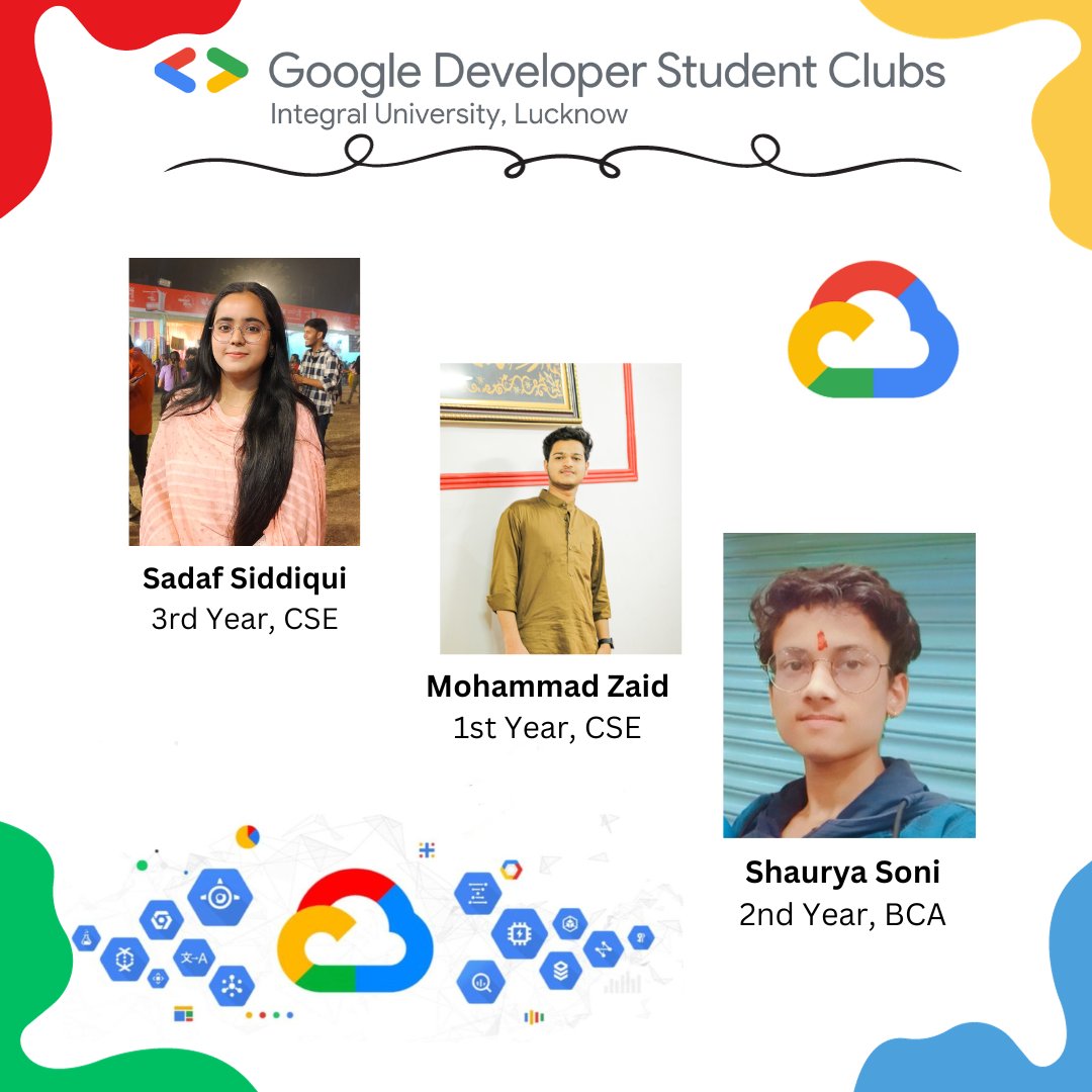 gdgc_iul's tweet photo. Congratulations hustlers! 🎉 on completing Google Cloud Study Jam 2023! 🔥
You are now skilled with skills of GenAI 🤖 &amp; Cloud Computing Fundamentals 🌩, as your Skills Boost Badges show it all😍

#gdsc #google #developerstudentsclub #integraluniversity #cloud #cloudstudyjam https://t.co/E1KX2N2Eso