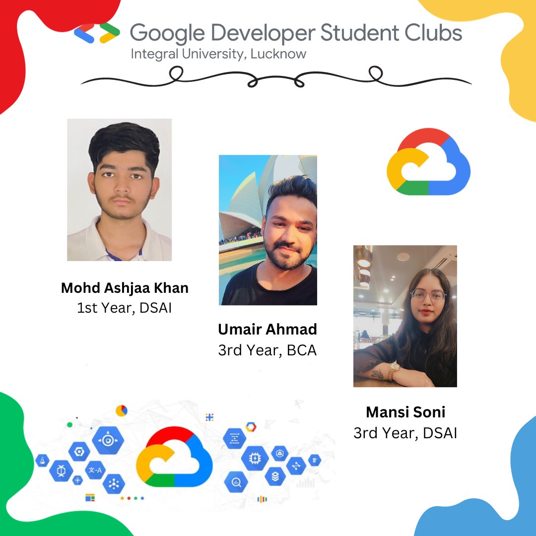 gdgc_iul's tweet photo. Congratulations hustlers! 🎉 on completing Google Cloud Study Jam 2023! 🔥
You are now skilled with skills of GenAI 🤖 &amp; Cloud Computing Fundamentals 🌩, as your Skills Boost Badges show it all😍

#gdsc #google #developerstudentsclub #integraluniversity #cloud #cloudstudyjam https://t.co/E1KX2N2Eso