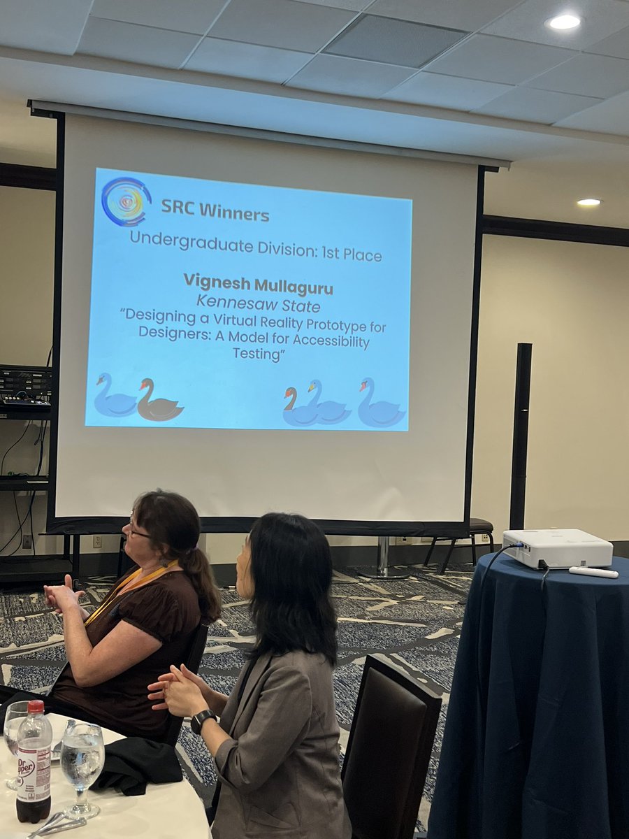 Laura Palmer (@drellep) on Twitter photo @sigdoc So proud to see our TCID undergrad, Vignesh, take the top prize for research. <a href="/ksuchss/">KSU Radow College of Humanities & Social Sciences</a> @sigdoc So proud to see our TCID undergrad, Vignesh, take the top prize for research. <a href="/ksuchss/">KSU Radow College of Humanities & Social Sciences</a>