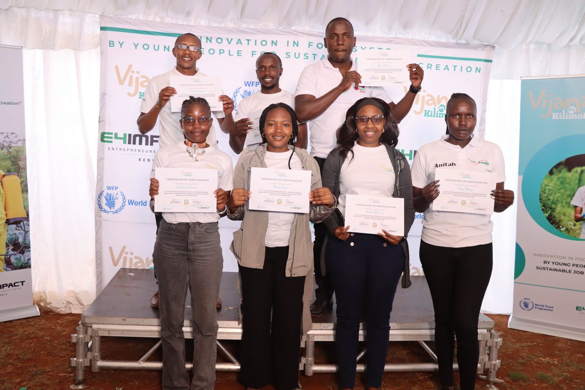 6/6 ....#KitirikambaSeedMultiplication, #SwiftRiverGrowers and #YarsiFoundation were crowned the winners of the scale-up innovations award.

Congratulations!!! 

@UN @WFP @WFP_Kenya @WFPInnovation @fede_nacca @LaurenLandis1