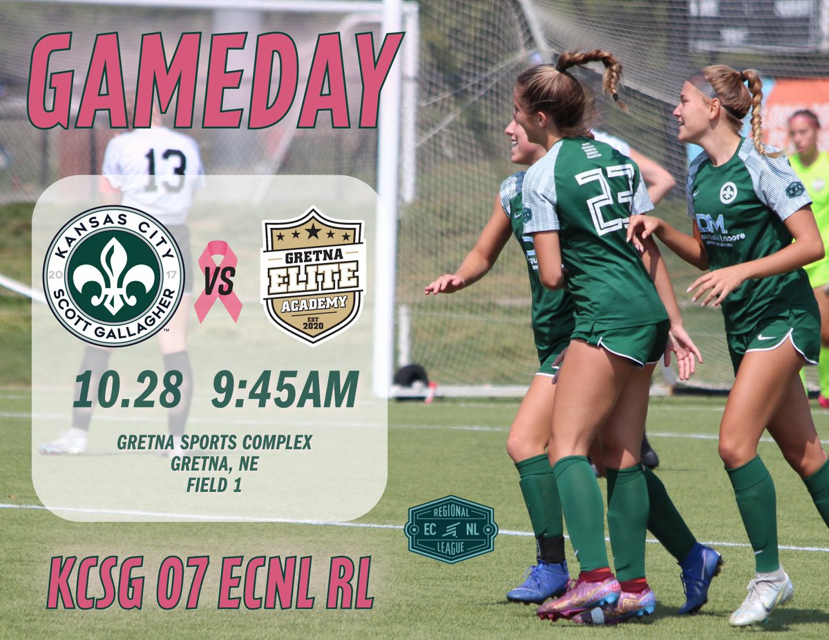Union KC Girls Academy 06/07 (@unionkc_u19ga) on Twitter photo On the road again for Game 8 of <a href="/ECNLgirls/">ECNL Girls</a> Regional League play. #KCSG #THRUPassion
🆚Gretna Elite Academy
🗓 10.28
⏰ 9:45am
📍Gretna Sports Complex
@KansascitySG @KCSGECNLRL <a href="/TheSoccerWire/">SoccerWire</a> <a href="/TopDrawerSoccer/">TopDrawerSoccer</a> <a href="/PrepSoccer/">Prep Soccer ⚽️</a> <a href="/HSSoccerKC/">SoccerKC</a> <a href="/ImCollegeSoccer/">College Soccer Truth ™</a> <a href="/ImYouthSoccer/">ECNL/GA/Recruiting/College Soccer</a> On the road again for Game 8 of <a href="/ECNLgirls/">ECNL Girls</a> Regional League play. #KCSG #THRUPassion
🆚Gretna Elite Academy
🗓 10.28
⏰ 9:45am
📍Gretna Sports Complex
@KansascitySG @KCSGECNLRL <a href="/TheSoccerWire/">SoccerWire</a> <a href="/TopDrawerSoccer/">TopDrawerSoccer</a> <a href="/PrepSoccer/">Prep Soccer ⚽️</a> <a href="/HSSoccerKC/">SoccerKC</a> <a href="/ImCollegeSoccer/">College Soccer Truth ™</a> <a href="/ImYouthSoccer/">ECNL/GA/Recruiting/College Soccer</a>