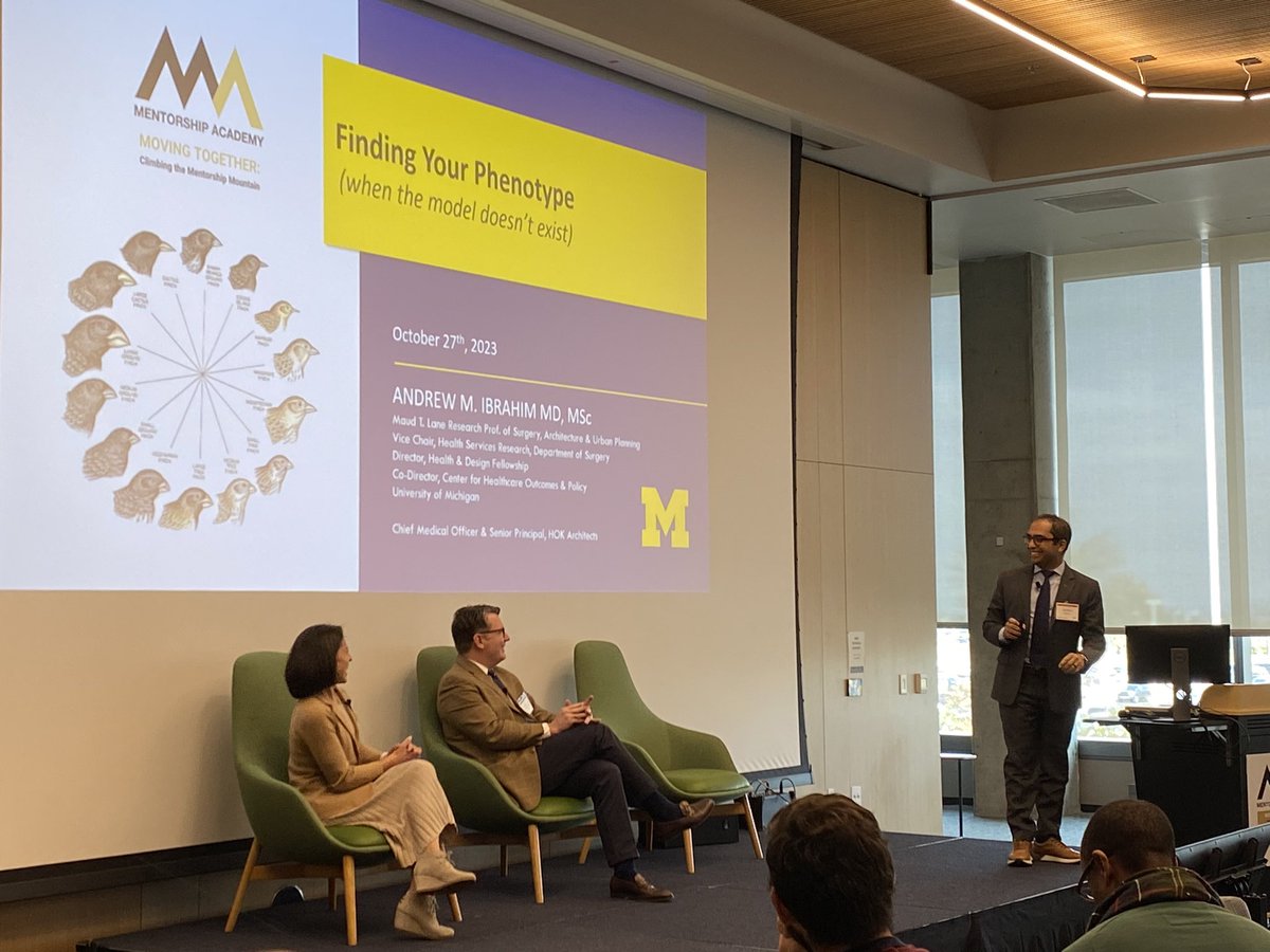 CU Department of Medicine (@cudeptmedicine) on Twitter photo #MentorshipAcademy ā°ļø Andrew M. Ibrahim, MD, MScāāFinding Your Phenotype When the Model Doesnāt Exist" <a href="/AndrewMIbrahim/">Andrew M. Ibrahim MD, MSc</a>Ā <a href="/UMichSurgery/">Michigan Surgery</a> <a href="/umichmedicine/">Michigan Medicine</a> #HealthServicesResearch #HealthCareRedesign #MentorshipAcademy ā°ļø Andrew M. Ibrahim, MD, MScāāFinding Your Phenotype When the Model Doesnāt Exist" <a href="/AndrewMIbrahim/">Andrew M. Ibrahim MD, MSc</a>Ā <a href="/UMichSurgery/">Michigan Surgery</a> <a href="/umichmedicine/">Michigan Medicine</a> #HealthServicesResearch #HealthCareRedesign