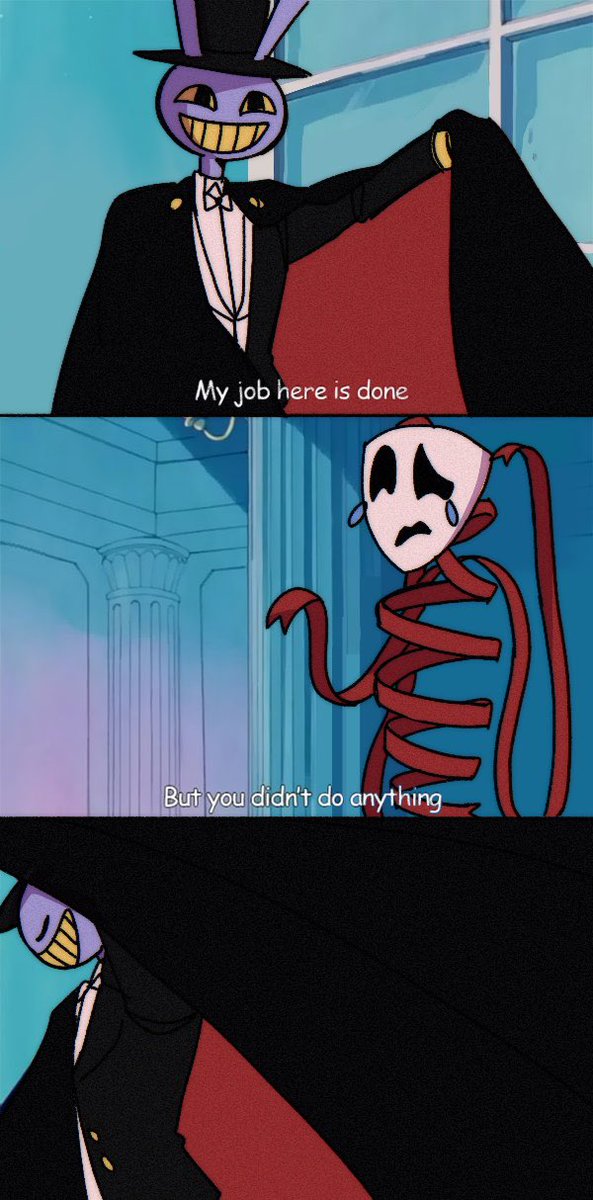 kamigui_0213's tweet photo. I was thinking about this when I watched the ending part.
#TheAmazingDigitalCircus #TADC #TADCjax #tadcgangle https://t.co/iT3ma78lyB