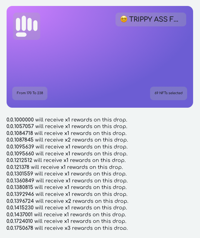 HELDiWanKenHODL's tweet photo. ๐ #CherryPopper airdrop complete โ
๐ If you see your #HBARAddy below (50 wallets) ๐
โ๏ธYou're now HOLDING FREE ๐ป #BOOBEES ๐
๐ Thank you, @AltlantisApp ๐ฏ
โ๏ธ@SentX_io secondary ๐
๐: https://t.co/vdGoj7xUrM https://t.co/cXGGUpWD1T