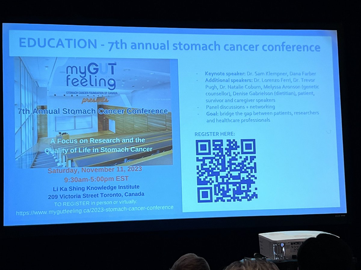 GillSharlene's tweet photo. #WC5 🇨🇦 #Winnipeg
👏 inspiring presentation by Katy Kosyachkova @StomachlessPA @mygutfeelingca
From Survivor to Provider ❤️
📌 lessons to be learned from our patients on how we can improve #gastric #cancer care thanks🙏 #stcsm
#StomachCancerAwareness
#PowerofPeriwinkle https://t.co/6Tdw2eec3V