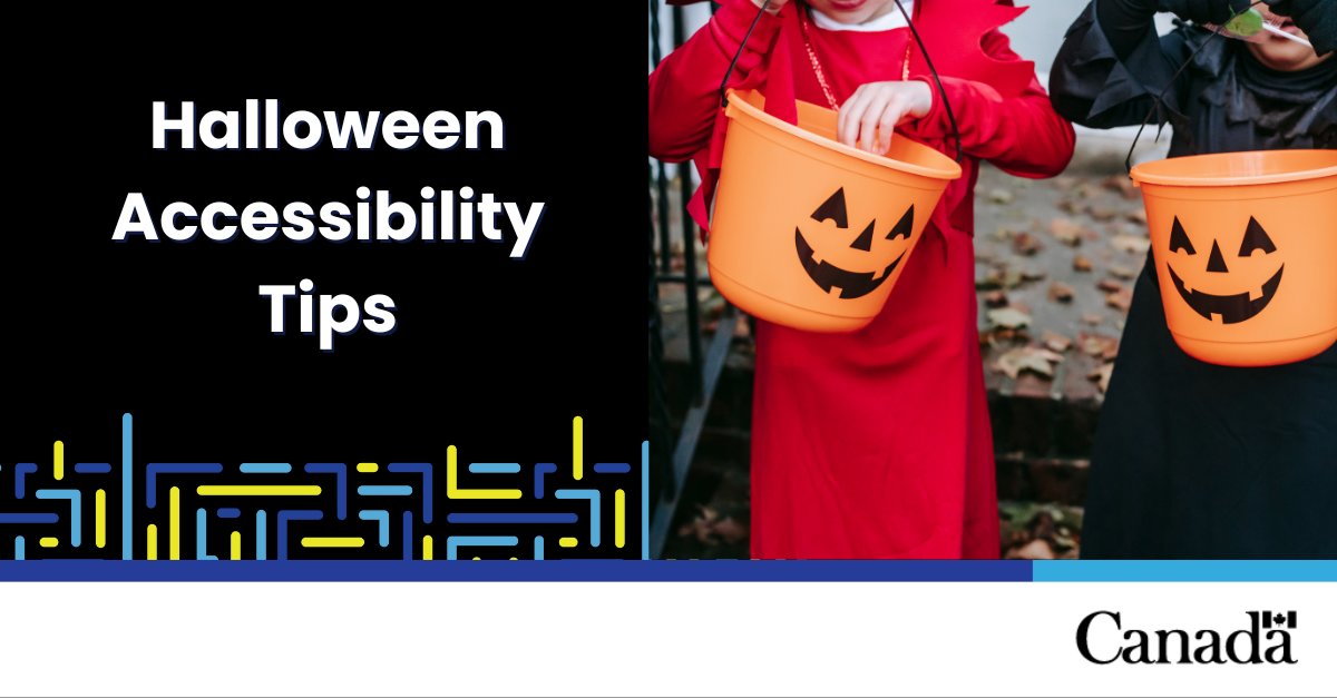 Accessibility Standards Canada (@accstandardsca) on Twitter photo It’s almost Trick-or-Treat time! Everyone deserves to enjoy and feel included in their favourite holiday traditions! Check out these tips from <a href="/treataccessibly/">Treat Accessibly</a> on how to make Halloween an accessible experience for all!
treataccessibly.com/how-to It’s almost Trick-or-Treat time! Everyone deserves to enjoy and feel included in their favourite holiday traditions! Check out these tips from <a href="/treataccessibly/">Treat Accessibly</a> on how to make Halloween an accessible experience for all!
treataccessibly.com/how-to