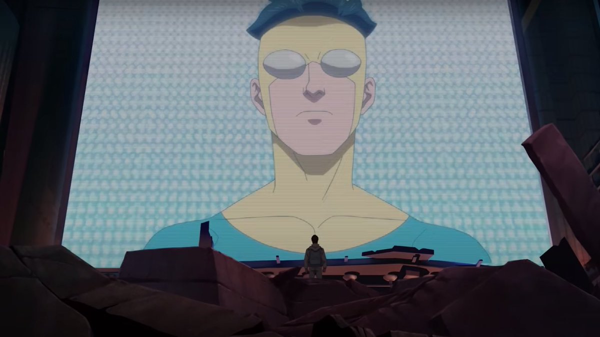 DiscussingFilm's tweet photo. ‘INVINCIBLE’ Season 2 premieres in 1 week. 

Are you excited? https://t.co/L6zMOdU77P