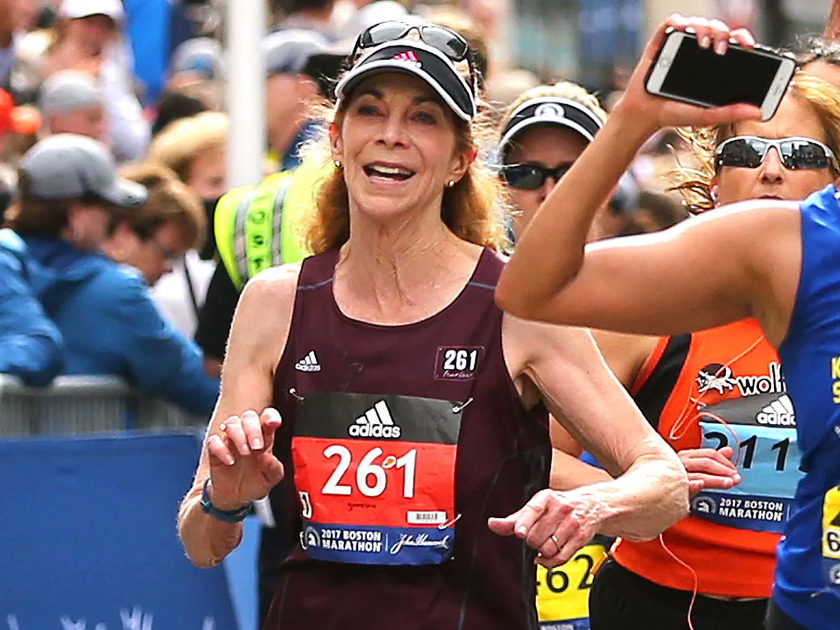 Tiger_Detective's tweet photo. She wore bib number 261, which has since become a symbol of women's empowerment in sports.

After her historic Boston Marathon run, she became an advocate for women's sports. She played a key role in getting the women's marathon added to the Olympic Games in 1984.

She later founded a non-profit organization called "261 Fearless", which aims to empower women globally through running.

In 2017, 50 years after her historic run, she ran the Boston Marathon again, wearing the same bib number, 261.