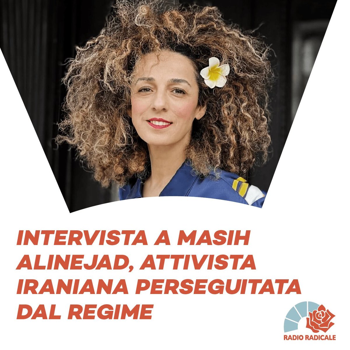 MarianoGiustino's tweet photo. Intervista a @AlinejadMasih sulla lotta delle donne e del popolo #iraniano per la liberazione dell'#Iran dalla Repubblica islamica, esclusiva su @RadioRadicale
#Alinejad è fervente attivista iraniana, scrittrice e giornalista, nel 2009 ha lasciato il suo paese, si era trasferita in #Inghilterra e ora vive negli #Usa sotto protezione. Nel 2014 ha lanciato una campagna contro le leggi sull'hijab obbligatorio in #Iran.
È l'autrice di "The Wind in My Hair: My Fight for Freedom in Modern Iran", "Il vento tra i capelli: la mia lotta per la libertà nell'Iran moderno".
#Alinejad ha reso le donne iraniane più coraggiose.
Ha portato la questione dell'obbligo dell'#hijab all'attenzione internazionale. È stata minacciata di morte diverse volte.
Buon ascolto!
https://t.co/jy1DbpScw6