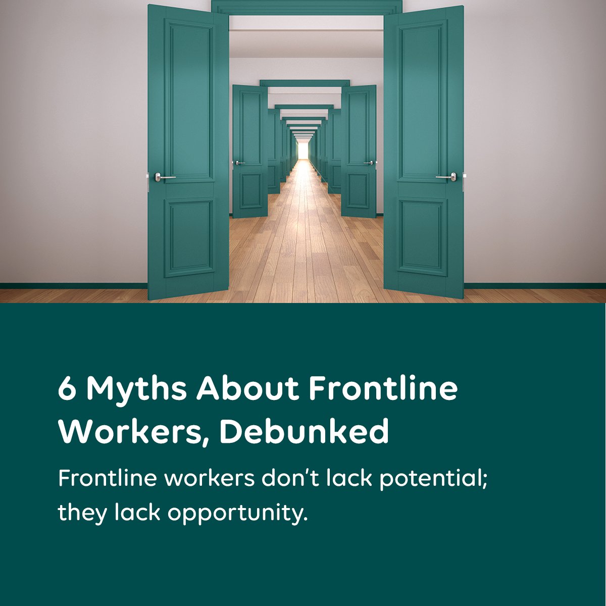 Learn six common myths about frontline workers and how to overcome them to empower your people: ukg.inc/45IXpiU.

#WeAreUKG #FrontlineWorker #UKGBlog #BlogPost