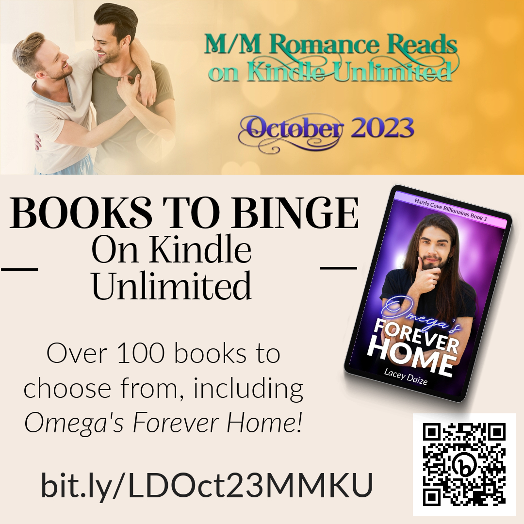 Only a few days left to browse! Looking for some MM Kindle Unlimited reads? With over 100 books to choose from, you're sure to cap your 20 book limit. Browse at bit.ly/3ZCgB0c

#mmromancebooks #gayromancebooks #romancebooks #kindleunlimited #kindleunlimitedromancebooks