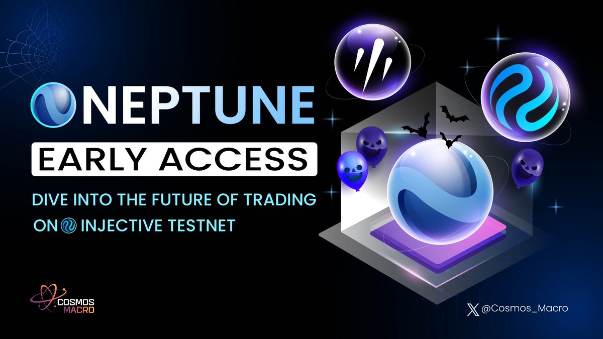 Cosmos_Radar_'s tweet image. 🚀 Exciting News!

🌊 @neptune_finance is now live for early access on @Injective_ testnet!

Participate in the Neptune Early Access campaign on @Galxe and whitelist your #Metamask wallet.

 Climb the leaderboard and join the revolution! 💫

#Cosmos_Macro #Injective