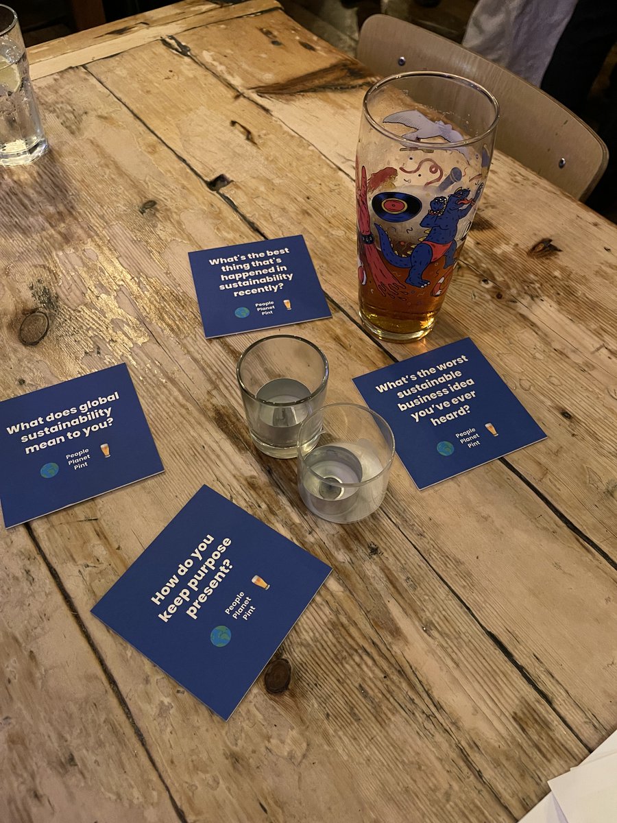 weareneo's tweet image. There were pints. There were people. There was (still) a planet. 🍻🌍

Such a good turnout for our first Hove hosted People Planet Pint last night. Lovely to meet everyone who could make it.

#PeoplePlanetPint #networkingforgood #betterbusiness #purpose #sustainable #Hove #BCorp