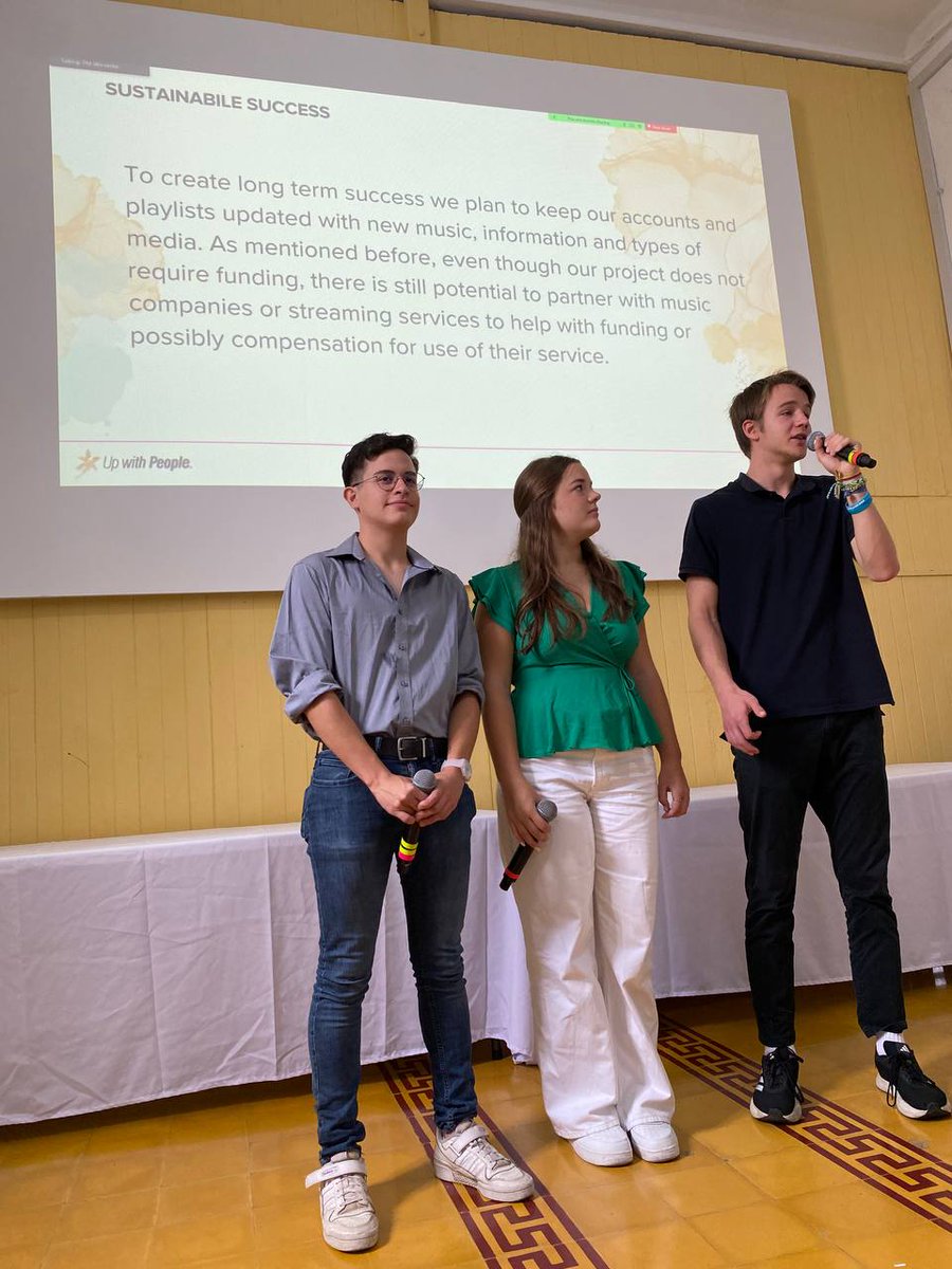 upwithpeople's tweet image. Yesterday was Capstone Presentation Day for Cast A23, as they presented not just concepts but powerful solutions to initiate as they make a positive impact in their communities throughout the globe!

#Upwithpeople #UWP #UWPprogram #VOICES #VOICESbyUWP #changemakers #youth