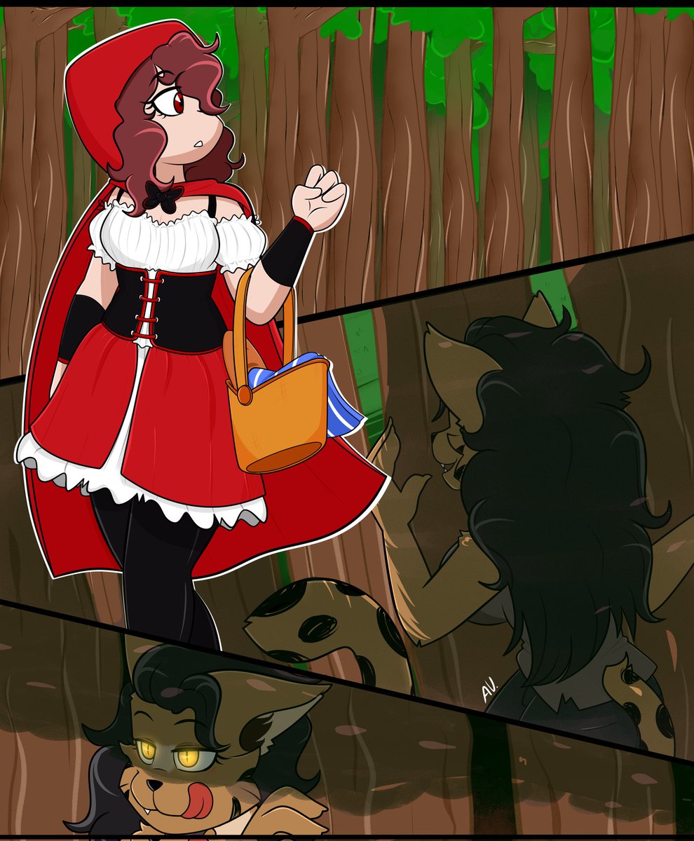 ApriilVamp's tweet photo. Caperucita roja 🐺
#oc #comic https://t.co/Kg4gW1h6LZ