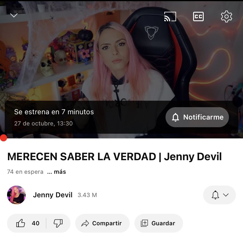 KatieAngelFacts's tweet photo. Jenny Devil, hermana de Katie Angel estrenará en unos minutos un video en su canal de YouTube donde dará a conocer su versión y detalles de la convivencia con su ex cuñado Carmelo y trabajar para la marca de “Oso World”. 

https://t.co/wjGb0Z5JX6 https://t.co/BJel6KX9T7