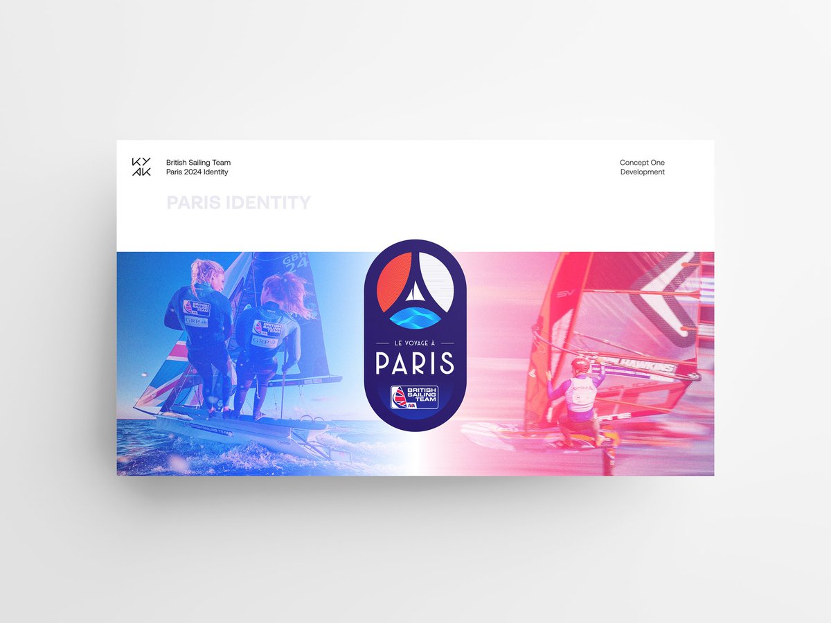 Paul Andrew (@paulandrew_dsgn) on Twitter photo Excited to share some of my recent work with <a href="/kyakstudio/">KYAK Studio</a> — creating the Paris 2024 identity for the British Sailing Team! ⛵️
More from this project as "Le voyage à Paris" continues. 🇫🇷
#branding #brandidentity #branddesign #identitydesign #graphicdesign Excited to share some of my recent work with <a href="/kyakstudio/">KYAK Studio</a> — creating the Paris 2024 identity for the British Sailing Team! ⛵️
More from this project as "Le voyage à Paris" continues. 🇫🇷
#branding #brandidentity #branddesign #identitydesign #graphicdesign