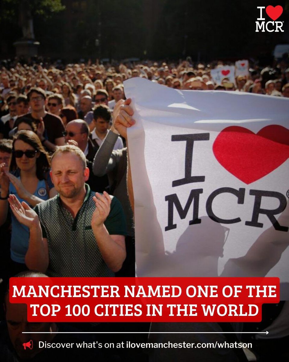 Obviously. In my book, it’s the top city in the world 👏 👏 👏 

RT if you agree ❤️ #ILoveMCR