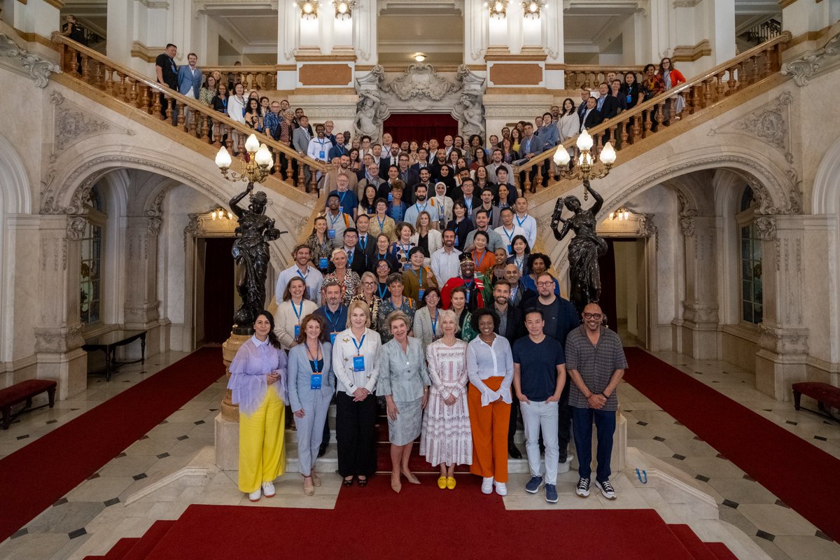 LDN_Culture's tweet photo. Obrigado São Paulo!🇧🇷
40+ world cities. 3 days. 1 global call to action: a dedicated goal for culture that realises its full potential around the world 🌎
As the #WCCF_Summit 2023 comes to a close, the launch of the São Paulo Manifesto promises more to come @wccforum 🌇 https://t.co/NzoUwQlvHp