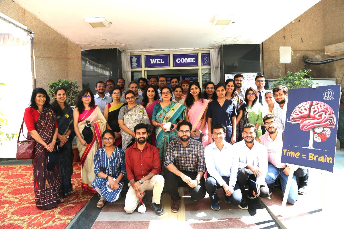 SJHDELHI's tweet photo. Dept of Radiology &amp; IR successfully organized an event &amp; live simulation hands on workshop, with a theme of “Together we are #GreaterthanStroke”. Dr Vandana Talwar MS, all Addl MS graced the occasion &amp; emphasized the importance of early diagnosis &amp; team work in stroke management. https://t.co/b9nReuJJ9z