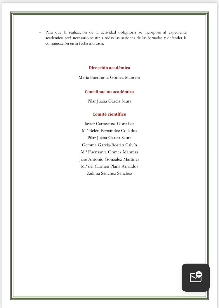 Facultad de Derecho Universidad de Murcia (@fderechomur) on Twitter photo El programa de doctorado en Derecho organiza las Jornadas Internacionales: “Regulación con prospectiva”, que se celebrarán en la Facultad de Derecho los días 22 y 23 de noviembre de 2023.
Inscripción gratuita enviando un email a nativill@um.es. El programa de doctorado en Derecho organiza las Jornadas Internacionales: “Regulación con prospectiva”, que se celebrarán en la Facultad de Derecho los días 22 y 23 de noviembre de 2023.
Inscripción gratuita enviando un email a nativill@um.es.