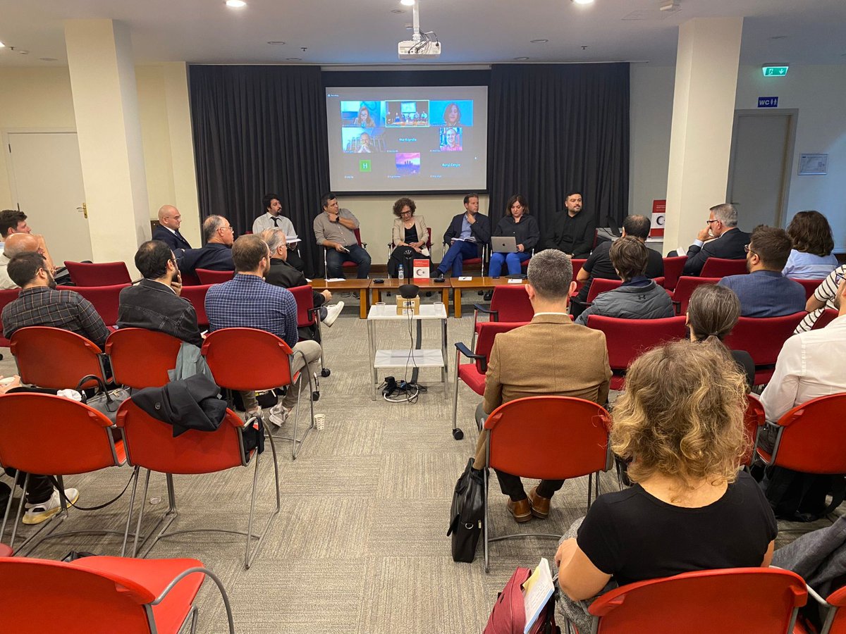 ipc_ipm's tweet photo. “A Companion to Modern Turkey's Centennial: Political, Sociological, Economic and Institutional Transformations since 1923” titled book launch event was held at Istanbul Policy Center, Karaköy. https://t.co/VsJkVXXuQW